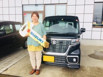 スペーシアカスタムご納車！！